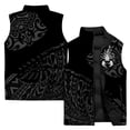 thumbnail image 3 of Chalecos de invierno para hombre, chaleco de moda con estampado de serpiente blanca y escorpión, chaleco cálido informal para hombre, chaquetas para hombre, ropa de calle Harajuku, 3 of 4