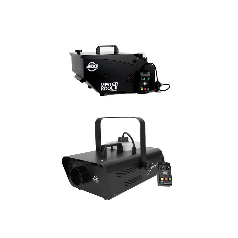 American DJ Mister Kool II Low Lying Fog Machine & Chauvet DJ Party Fog
