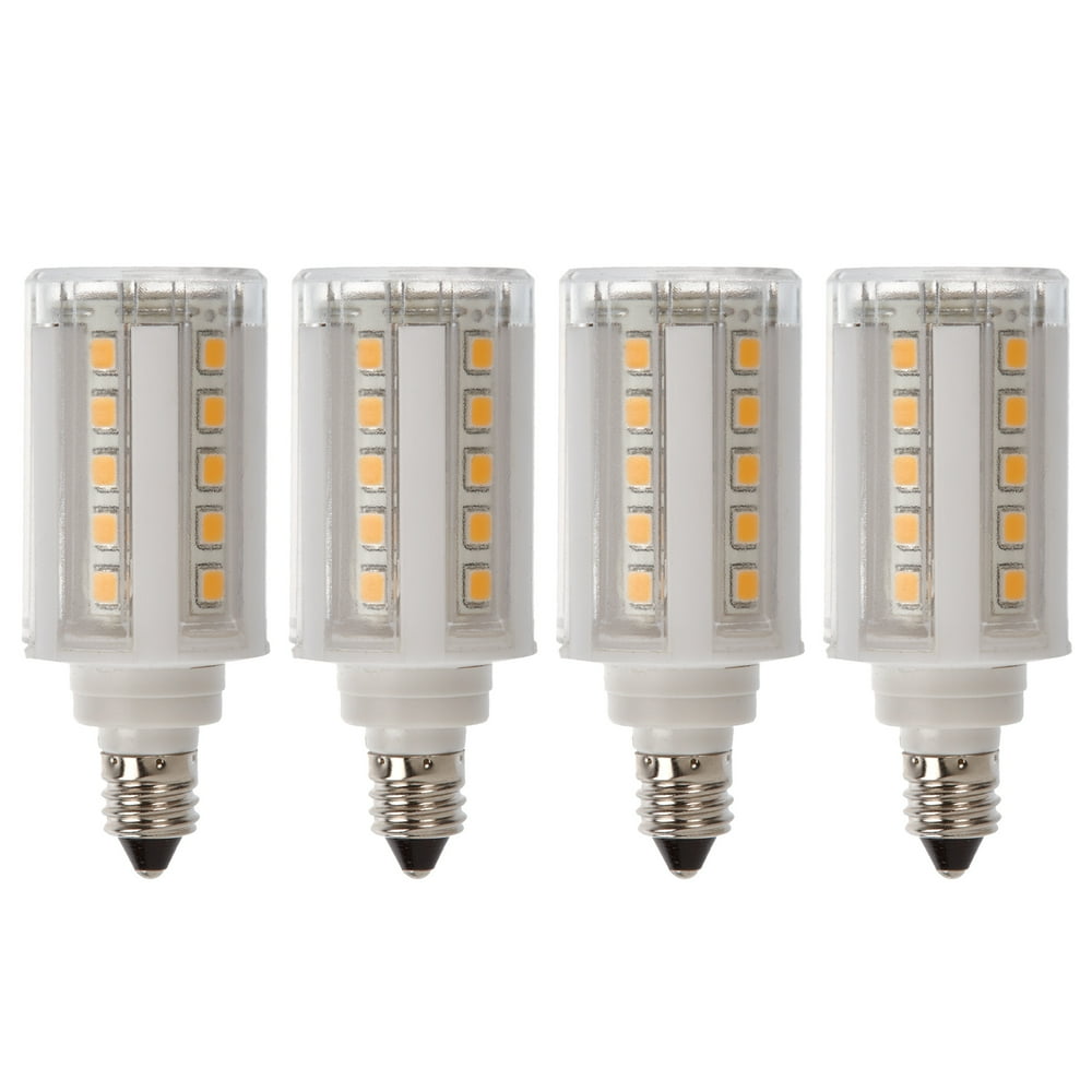 5Watt (60W Equivalent) E11 MiniCandelabra Base LED Bulbs, Halogen