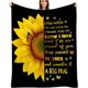 thumbnail image 1 of LHSHID Sunflower Gifts for Daughter Birthday Gifts for Daughter from Mom Dad to My Daughter Blanket Inspirational Gift for Women 50"x60", 1 of 7