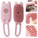 thumbnail image 1 of HAYAN Pet Steam Brush for Dog Cat, Pets Hair Removal Tool Cleaning Brushes Comb for Spray, 3 in 1 Pets Grooming for Long and Short Haired Cats Dogs Spritz Defur Comb, Brush for Shedding Pet Supplies, 1 of 1