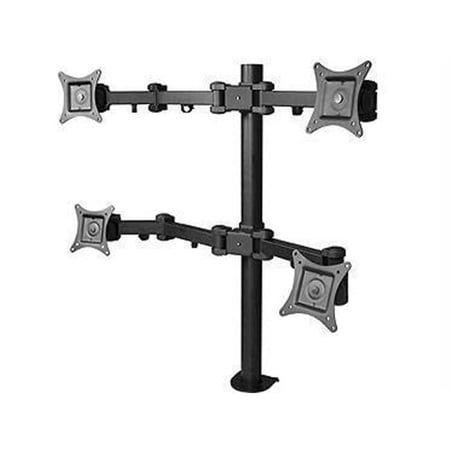 UPC: 0662774013817 | SIIG Articulating Quad Monitor Desk Mount  13  to 27