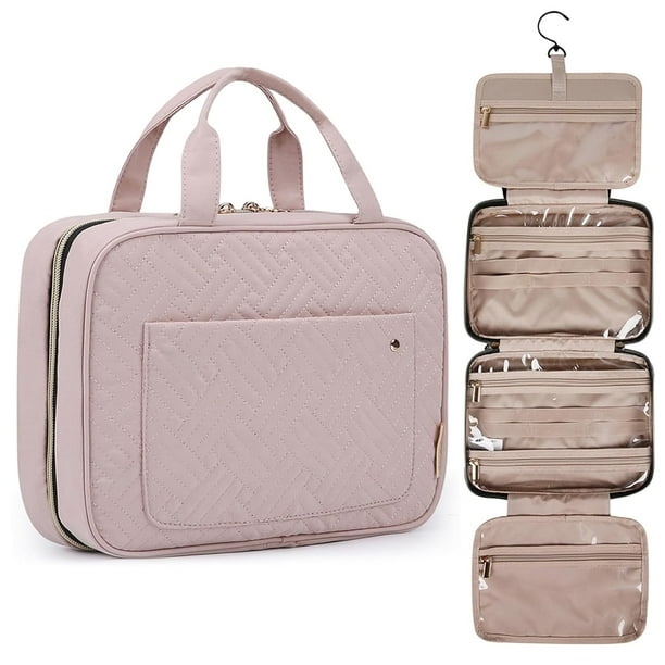 Bolsa de aseo para viaje con gancho colgante bolsa cosmética impermeable bolsa organizadora para artículos de tocador