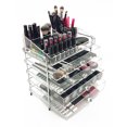 thumbnail image 1 of OnDisplay 5 Tier Chromed Steel Frame Acrylic Cosmetic/Makeup Organizer, 1 of 2