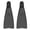 Black size L, variant on Scubas Diving Shoes Beach Water Fin Flippers Professional Swimming Surfings Flexible Scubas Diving Fin Women Kids