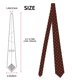 thumbnail image 2 of Fotbe Christmas With Character Corbata Clásica para Hombre con Estampado – Corbata de Seda Jacquard Tejida, para Negocios, Bodas y Eventos Formales, 2 of 7