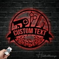 thumbnail image 2 of Handmadetneonsign Personalized Hair Salon Metal Wall LED Light - Custom Hair Stylish Sign Home, 2 of 5