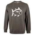 thumbnail image 3 of Southern Tide Men's Gameday Heather Upper Deck Pullover Sweatshirt-HB-XXL, 3 of 4