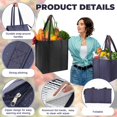 thumbnail image 3 of Bolsas aislantes para supermercado Teenyou XL, tamaño XL, 3 unidades con cierre, 3 of 7
