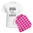 thumbnail image 5 of CafePress - Family Nurse Practitioner Stethoscope Pajamas - Women's Short Sleeve Print T-Shirt and Pants Light Cotton Pajama Set, 5 of 7