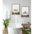thumbnail image 7 of Kate and Laurel Blake Three Little Bears in Vintage Bathtub Framed Printed Glass Wall Art by Amy Peterson Art Studio, 18x24 Gold, Adorable Animal Art for Wall, 7 of 7