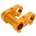 thumbnail image 1 of Vástago doble hueco SP8 de aleación de aluminio para manillar de bicicleta de 25,4 mm, actualización dorada para bicicletas plegables, 1 of 8