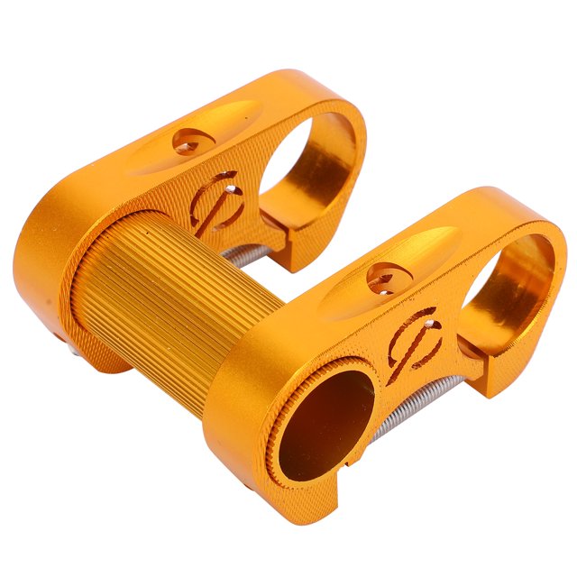 Vástago doble hueco SP8 de aleación de aluminio para manillar de bicicleta de 25,4 mm, actualización dorada para bicicletas plegables