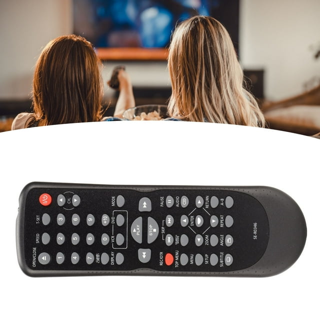 Replace DVD Remote Control, Multi Function DVD Player Remote AA Battery Powered for SD V393SU for Se R0323 for SE R0346 for Sd V390