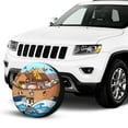 thumbnail image 2 of Kdxio Animals on Noah's Ark Floating for Tire Cover Wheel Protectors Tyre Covers Weatherproof Wheel Covers Universal Fit for Trailer Rv SUV Truck Camper Travel Trailers 15 inch, 2 of 8