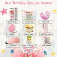 thumbnail image 3 of Birthday Gifts for Women, Gifts for Women Birthday Unique, Happy Birthday Gift Basket for Her,Unique Bath Spa Gifts Box, Birthday Gifts for Mom Her, Friend, Sister, Presents for Women, 3 of 6