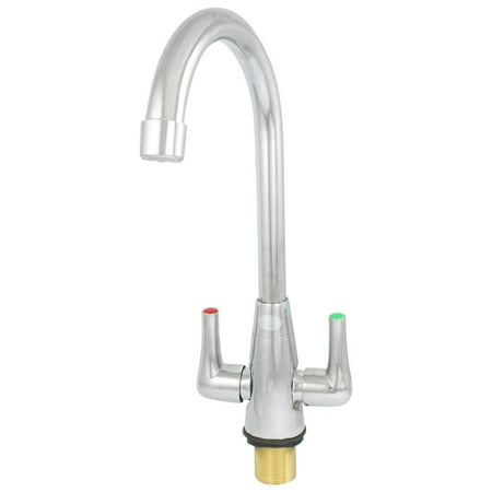 360 Degree Swivel Spout - Kitchen 360 Degree Swivel Spout Hot Cold Water Tap Mixer Faucet w Flexible Hose