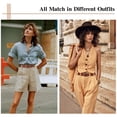 thumbnail image 2 of SENDEFN Women Waist Belt Fashion Ladies Belt with Solid Pin Buckle for Jeans Pants Dress, 2 of 7