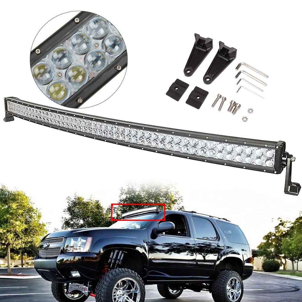 Details about   LED LIGHT BAR KIT 288W 50inch Cree Combo Offroad Work LED Light Bar Driving DRL