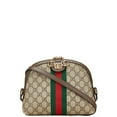 thumbnail image 1 of Pre-Owned Gucci GG Supreme Ophidia Crossbody Shoulder Bag 499621 Beige Brown Leather Women's..., 1 of 15