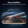 thumbnail image 3 of Protector de pantalla NEW'C para iPhone 17/17 Pro de 6,3" - 3 unidades, 3 of 7