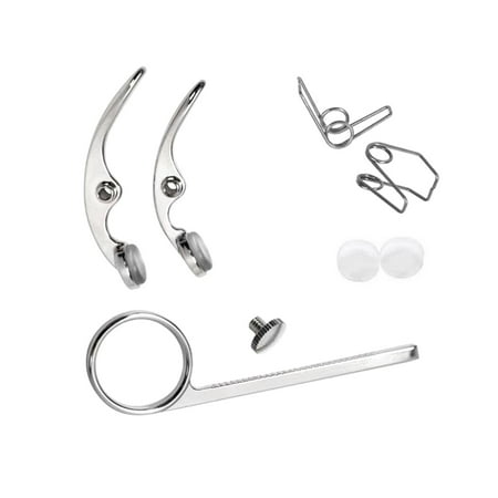 

Portable Trumpet Water Value Replacement Parts Accessory Trumpet Accessory Repair Tool with Springs Screws for Trumpet Tromb Repairing Style B
