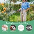 thumbnail image 2 of Uxcell 60-Pack M12 Arandelas Planas de Nylon 12mm ID 20mm OD 1mm Grosor Espaciador de Sellado Junta Anillo Blanco, 2 of 6
