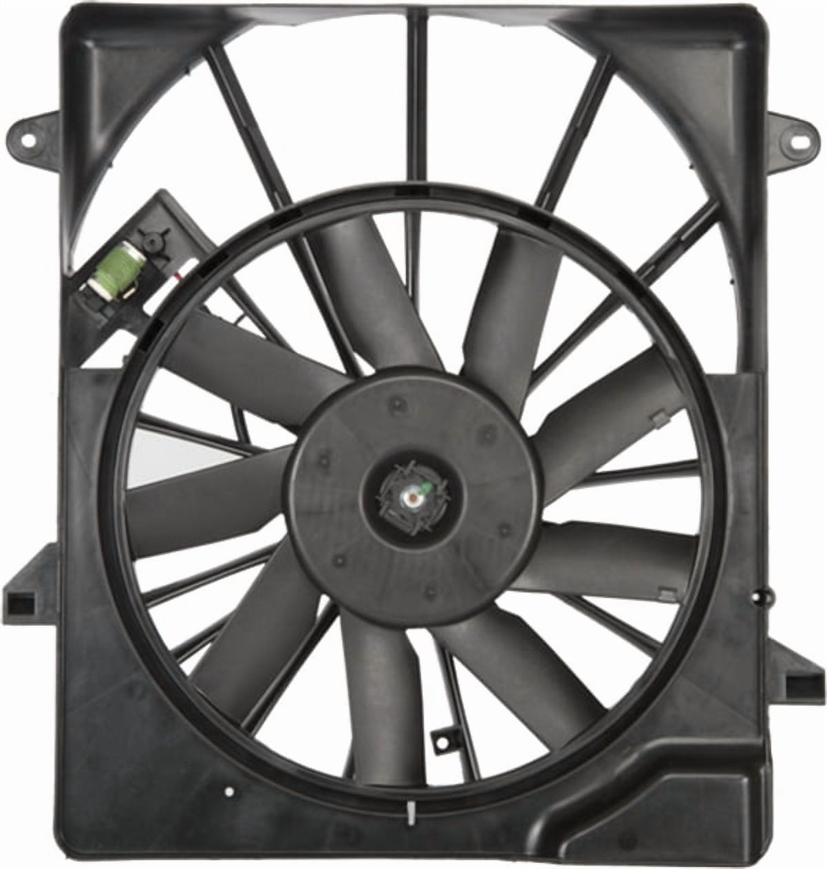 4-Seasons 76036 Cooling Fan Assembly, Radiator Fan, Single fan Fits select: 2007-2011 DODGE NITRO