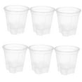 thumbnail image 6 of NICEXMAS 6-Pack Clear Indoor Nursery Pots with Self Watering for Easy Plant Care, 6 of 8