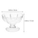 thumbnail image 4 of 4 vasos de plástico para jugo, helado, postre y base alta., 4 of 6