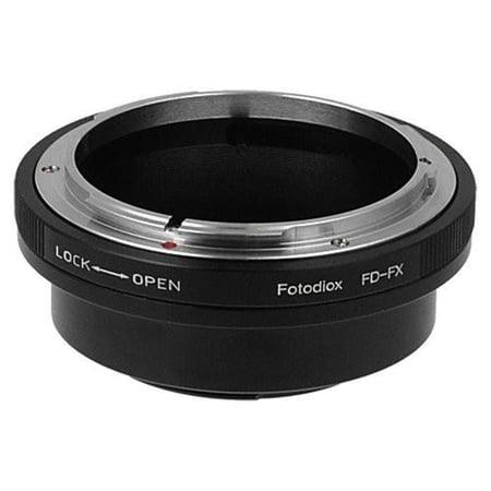 Fotodiox Lens Mount Adapter for Canon FD & FL 35mm SLR Lens to Fujifilm Fuji X-Series Mirrorless Camera Body