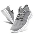 thumbnail image 5 of Yytlch Men's Running Shoes Casual Breathable Walking Shoes Comfortable Lightweight Slip-On Sports Shoes, 5 of 6