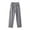 *Gray, variant on Women's Elastic Waist Linen Blend Pants , Cropped Palazzo Pants For Women , Ladies' Lightweight Summer Culottes with Pockets,Red,S-2XL