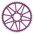 thumbnail image 2 of Purple 54 Teeth 420 Chain Rear Sprocket for Surron Light Bee X LBX for Segway X260, 2 of 5