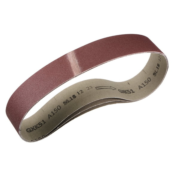 2-inch X 27-inch Sanding Belt 150 Grits Sand Belts for Belt Sander 3pcs