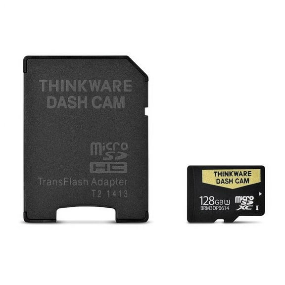 THINKWARE 128GB MicroSD Card for all Thinkware Dash Cams, Industrial Grade