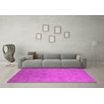 thumbnail image 3 of Ahgly Company Indoor Square Oriental Pink Industrial Area Rugs, 4' Square, 3 of 4