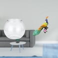 thumbnail image 2 of Acuario de escritorio,Pecera pequeña transparente,pecera,jarrón,mesa,Tanque de peces Contenedor de acuario transparente Hogar,Estatua del pavo real,Estatua de pavo real,adorno de escritorio, 2 of 8