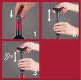 thumbnail image 3 of Tapón de vacío para vino tinto para quitar el aire de la botella abierta, 4 tapones, 3 of 5