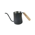 thumbnail image 1 of Elodie Pour over Coffee Kettle Coffee Drip Kettle Anti Scald Handle Practical 350ml Tea Black, 1 of 8