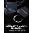 thumbnail image 5 of Bandmax 8MM Stainless Steel Cuban Chain Bracelets for Men Women Miami Curb Link Hand Chain Father's Day Birthday Anniversary Christmas Gift with Card for Always Remember, 5 of 8