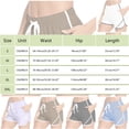 thumbnail image 3 of TRUBKH shorts for women athletic shorts for women linen shorts womens shorts casual bermuda shorts for women Beige L, 3 of 5