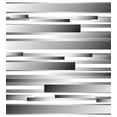 thumbnail image 3 of Ambesonne Geometric Duvet Cover Sets, Regular Modern, 2-King, Grey Dark Grey, 3 of 7