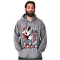 thumbnail image 3 of The Smurfs Kanji Up To No Good Men Big & Tall Graphic Hoodie Brisco Brands 2X, 3 of 5