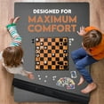 thumbnail image 4 of Feltectors Neoprene Gaming Mat - Ultimate Card Game Table Solution 3x4 ft.- Black, 4 of 8