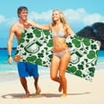 thumbnail image 4 of EUDIDV Irish Day Microfiber Beach Towel Super Lightweight Colorful Bath Towel Sandproof Beach Blanket Multi-Purpose Towel For Travel Swimming Pool 30x60 Inch Lucky Charm Products, 4 of 6