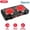 black, variant on zorpupoa 1800W Electric Infrared Dual Burner Portable Heating Hot Plate Stove with Glass Cooktop Stepless Temperature Adjustment for Home RV Travel Outdoor Camping(white)