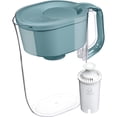 thumbnail image 3 of Brita 10 Cup Large Plastic Water Filter Pitcher, Stone Blue, BPA Free with 1 Standard Brita Filter, 3 of 11