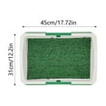 thumbnail image 3 of Hearth & Gear Tapis Portable avec Plateau Petit Pot Réutilisable Tapis Pipi pour Chiot Usage Intérieur et Extérieur Accessoires de Dressage pour Petit Pot pour Petits Chiens Accessoires d'Extérieur pour Petits Chiens Remorque de Vélo pour Chien, 3 of 6