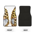 thumbnail image 2 of Fuzoiu Leopard Gnomes Print Carpet Floor Mats for Car,Car Foot Mat Set,Universal Fit 4 Piece Mat Pad Set,Fits Most Cars Trucks Vans Sedans SUV Auto Carpet Mat Se, 2 of 7